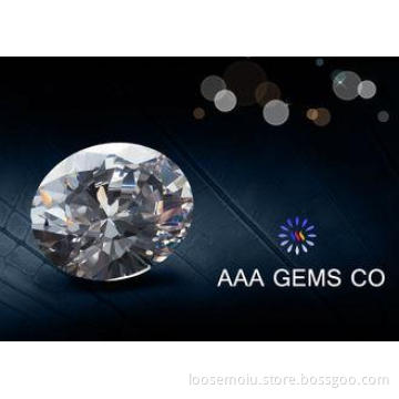 Oval Cutting Colorless Synthetic Moissanite For Watches 6mm